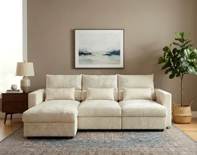 2-in-1 Smart Furniture
Designed for modern lifestyles, this sofa easily transforms into a comfortabl