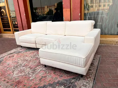 Perfect condition Electric Recreener l shape sofa