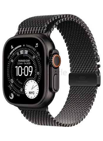 Apple Watch Ultra 3 GPS + Cellular 49mm Black Titanium Case With Black Titaniu