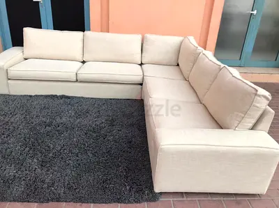 Ikea kivik Corner Sofa Beige Excellent Condition