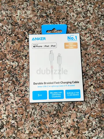 Brand New Sealed Anker USB-C to Lightning Cable (3ft Braided)