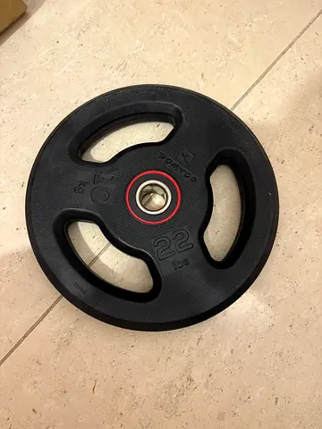 10 kg Olympic Weight Plate (Rubber Coated) - Single Plate