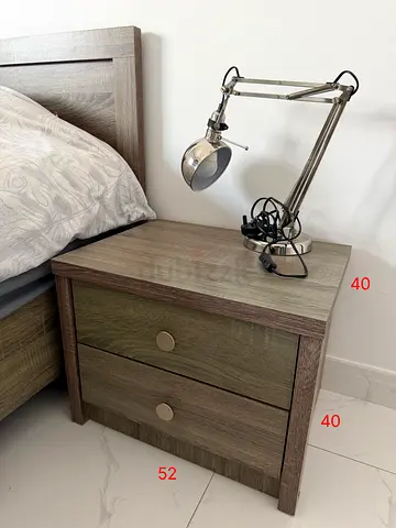 Full bedroom - Wardrobe, Bed, 2 Bedside Tables, Mattress
