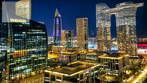 High Floor | Downtown Views | Central AC