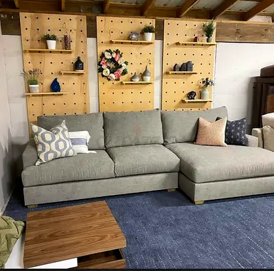 Pottery barn L shape Sofa