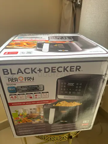 Black+Decker 1500W Digital Air Fryer (New in Box)