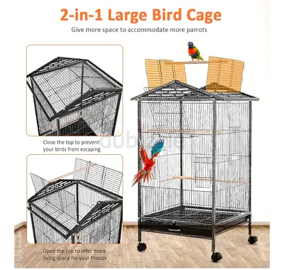Large Bird Cage for Sale – Used (Excellent Condition)