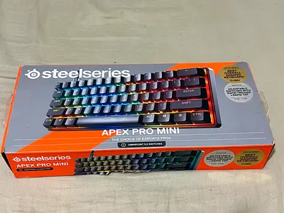 New: SteelSeries Apex Pro Mini Gen 3 Wired Mechanical Gaming Keyboard