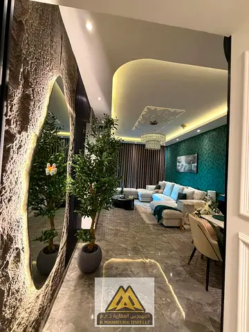 Fully Furnished Luxury Smart 2BR Apartment (1,668 Sq.Ft) for Sale in Ajman One Tower 1 – Flexible Payment Plan