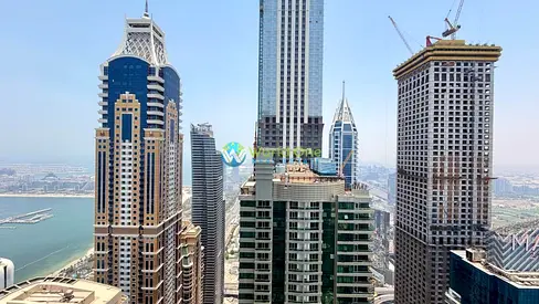Sea & Marina View | Fully Furnished | 4 Chqs