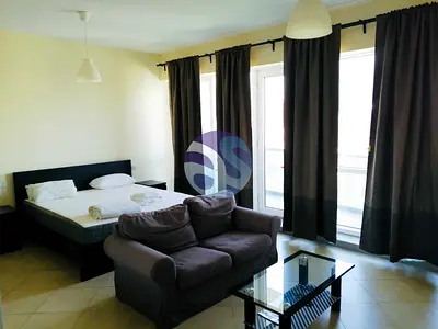 Furnished Studio with Balcony | Chiller free | Front of Metro