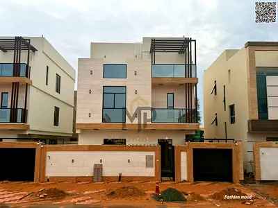 Villa(with pool)|ajman|al helio2|5 master rooms, majlis, 3 halls, roof, pool|freehold|price include