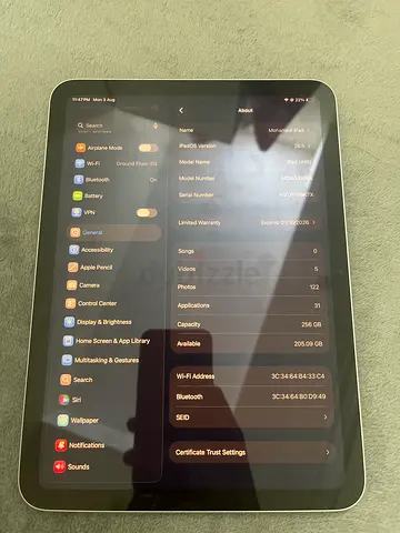 Apple iPad (Wi‑Fi ) - Good Working Condition