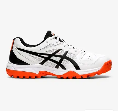 ASICS Men’s White & Orange Athletic Sneakers - Size 42.5