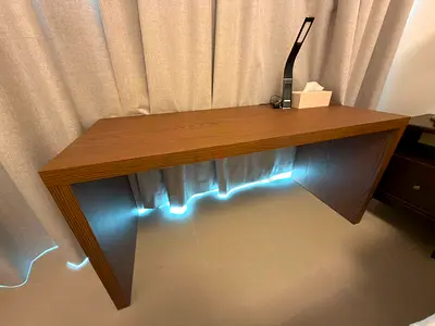 Study table & Study Chair with Digital Lamp