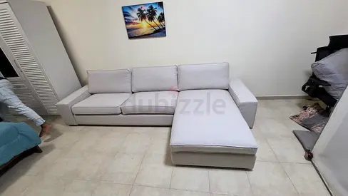 IKEA Kivik L shape Sofa Beige