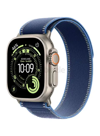 Apple Watch Ultra 3 GPS + Cellular 49mm Natural Titanium Case With Blue/Bright