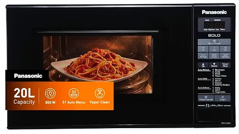Panasonic 20L Solo Microwave - 800W, Compact