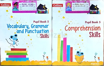 Collins Pupil Book 5 - Vocabulary, Grammar & Punctuation + Comprehension Skills (Set of 2)