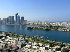 Luxury Duplex Apartment for Annual Rent with Open Khalid Lagoon View – • 4 Master Bedrooms