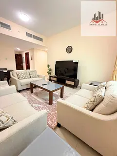 Sharjah, Al Taawun: Fully furnished apartment (hotel-style) suitable for a secondary residence, loca