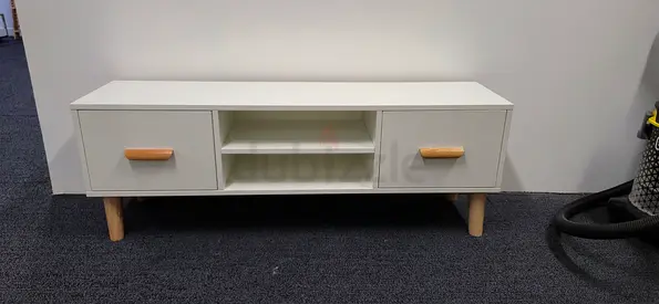 White wooden cabinet