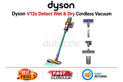 Dyson V12s  Detect Slim Cordless Vacuum - Original Box, Complete Accessories - FREE DELIVERY