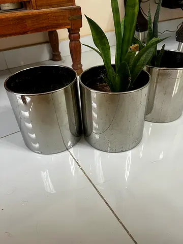 Steel planters