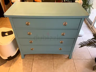 4 Drawer vanity side unit