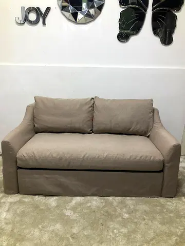 2-seater Fabric sofa bed