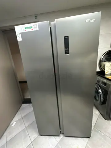 Side by Side Fridge Freezer, No-Frost, Digital — Moving Sale, Must Sell