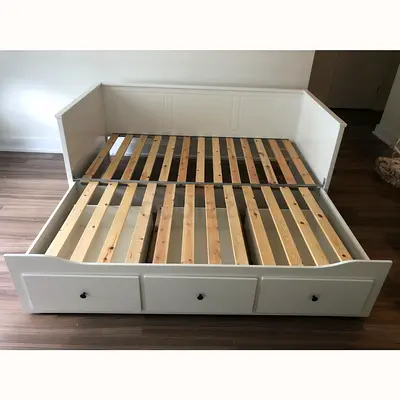 Ikea hemnes day bed with mattress 2