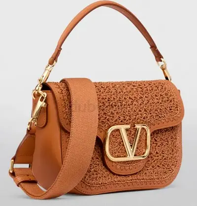 Valentino Leather AllTime Shoulder Bag