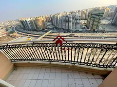 BALCONY+WARDROBE_2BHK DXB SHJ BRDR FAMILY FLAT FULLY OPEN VIEW