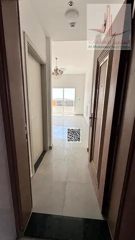 Annual Rent: 1-Bedroom Apartment with Living Room in Al Jurf 3 A luxurious residential opportunity with hotel-style finishing, offering maximum comfo