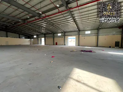 Spacious Industrial Warehouse for Rent in Umm Al Quwain | 43,000 Sq. Ft. | 400 KW Power | Workers Accommodation