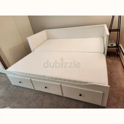 Ikea hemnes day bed with mattress 2