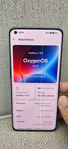 OnePlus 11 5G -16/ 256GB, Excellent Working Condition