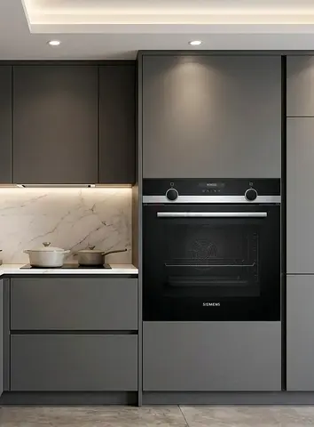 Siemens iQ500 60cm Built-In Oven – Black Finish | Excellent Condition