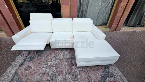Luxury high quality west elm power recycliner lshape sofa
