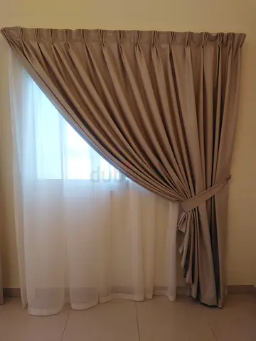Customized Blackout Curtains with Sheer
