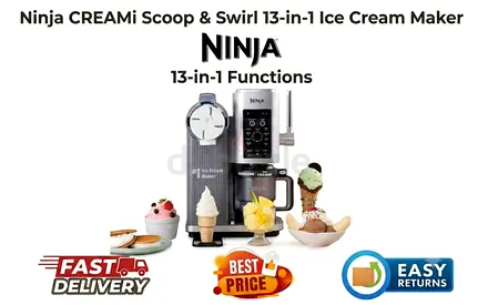 Ninja CREAMi Ice Cream Maker NS701UK - Excellent Condition, Original Box, Accessories -FREE DELIVERY