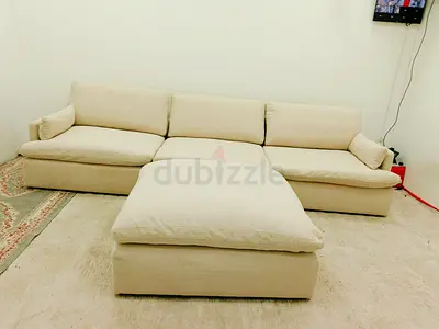 Home center feather 🪶 filled modular sofa