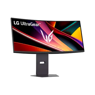 LG 34 inch Ultra Gear WQHD Curved Gaming Monitor, 34G600A-B