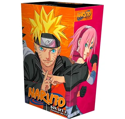 Naruto Box Set Volumes 49-72 (Manga Collection)