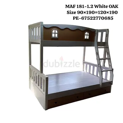 BRAND NEW CHILDREN SOLID WOOD BUNK BED DOWN DOUBLE UP SINGLE WITH MATTRESS AVAILABLE