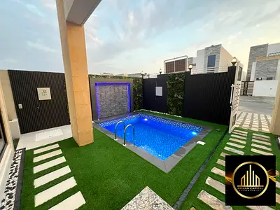 فيلا جديده VIP مع مسبح وخزائن بالحائط السعر شامل رسوم التسجيل وشامل الكهرباء والمياه