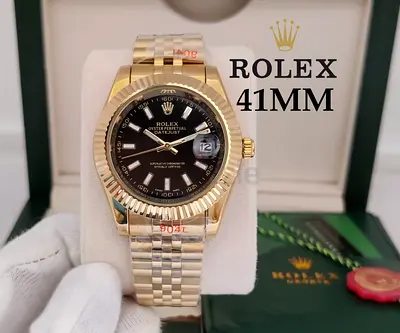 Rolex Oyster Perpetual Datejust 41mm - Full Gold | White Dial | Premium Watch with Box