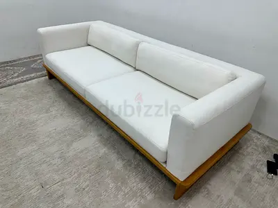 As perfect condition crate&barrel sofa