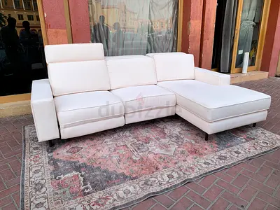 Perfect Like new Condition West Elm L Shape Sofa with adjustable head Rest